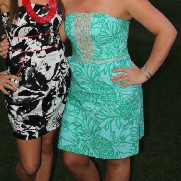 Lilly Pulitzer Strapless Dress - Picture 7 of 7